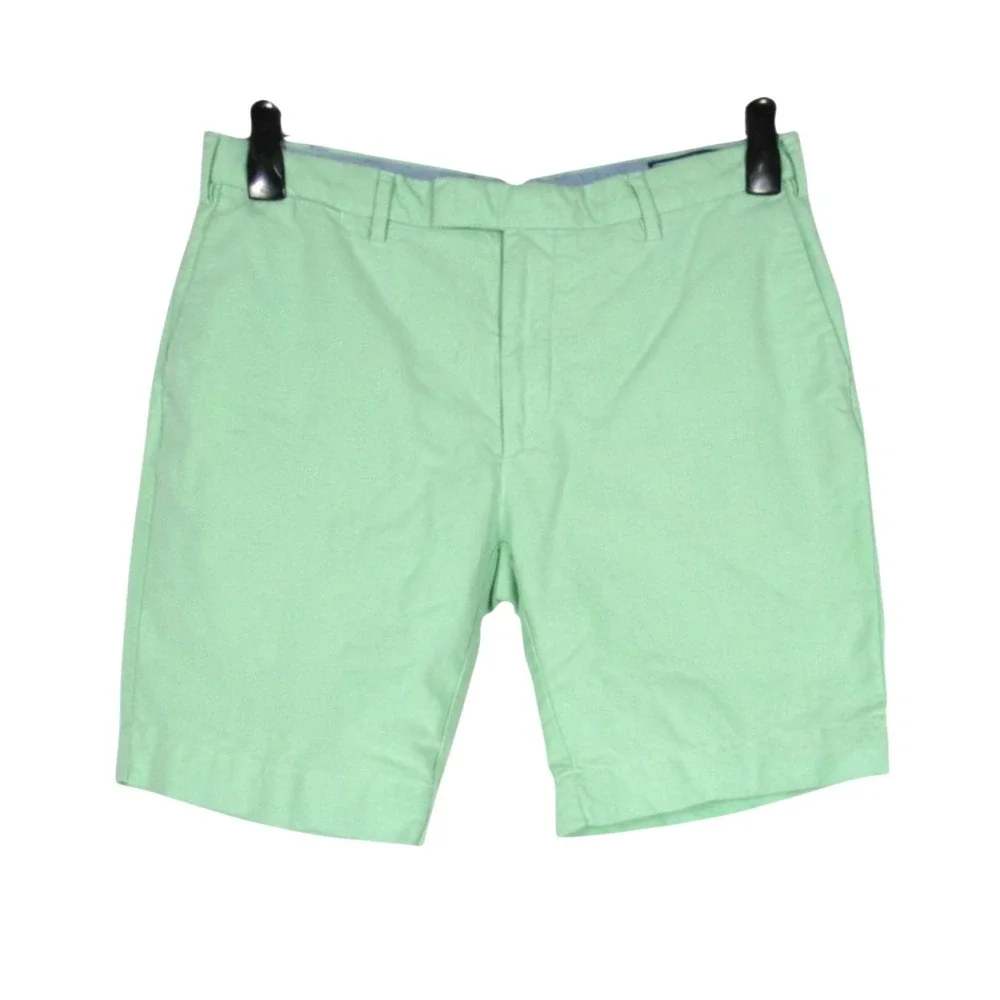 POLO RALPH LAUREN Light Green TWILL Classic Fit MID-RISE 9